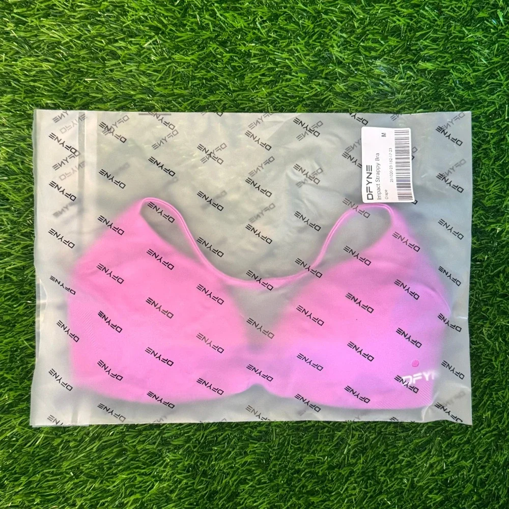 Dfyne impact strappy bra grape medium - Picture 4 of 4